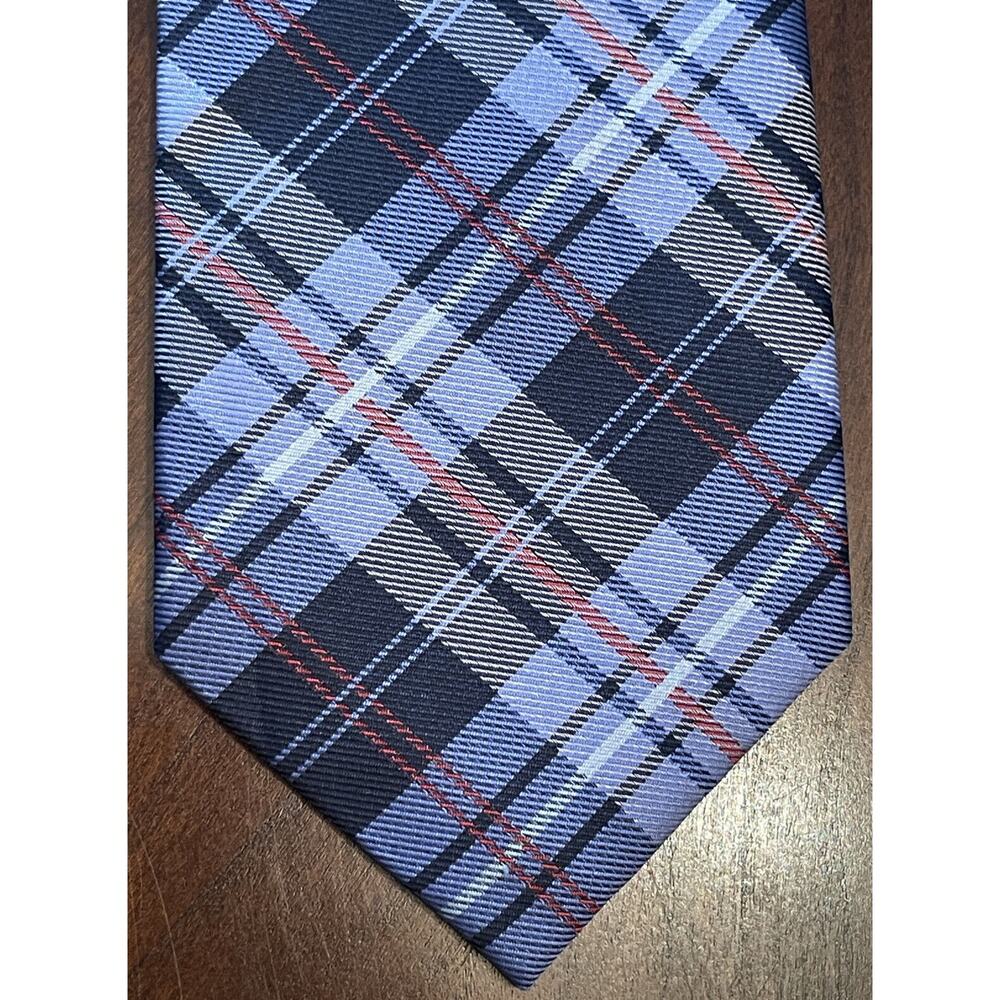 Imani Uomo Purple Red Black Hand Made 100% Silk Men’s Neck Tie Made In China